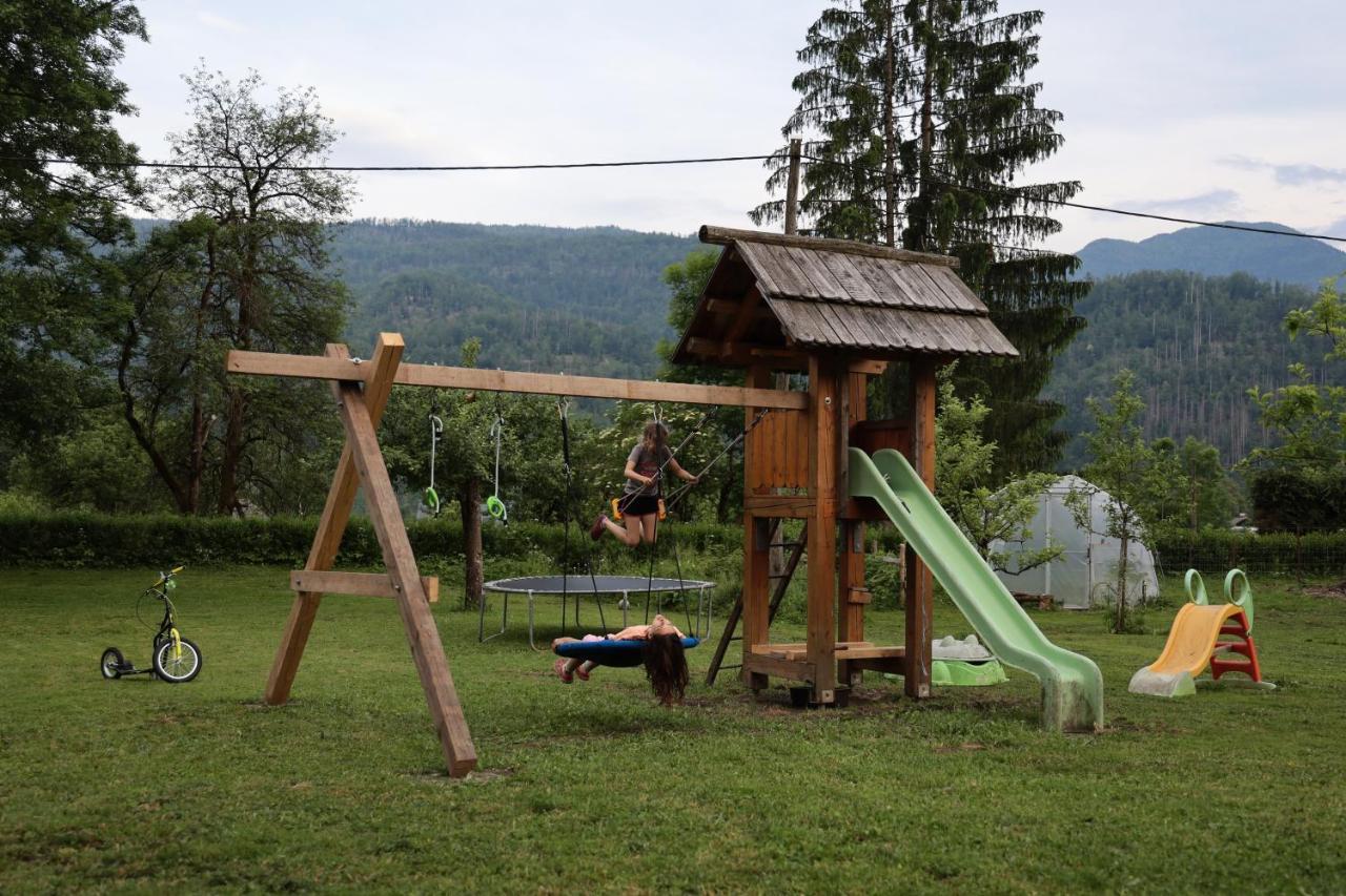 Domacija Loncnar- Apartment Bohinji-tó Kültér fotó